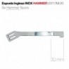 Espuela inglesa inox hammer gallo 20 mm