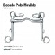 Bocado polo movible inox