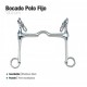 Bocado polo fijo inox