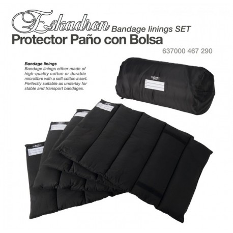 Protector paño Eskadron con bolsa